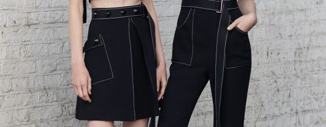 Crop Tops Summer 2018 - David Koma Resort 2018