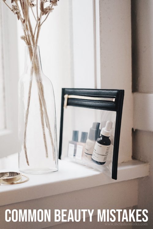 Common Beauty Mistakes