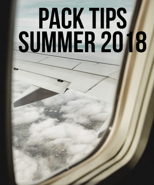 Pack Tips Summer 2018