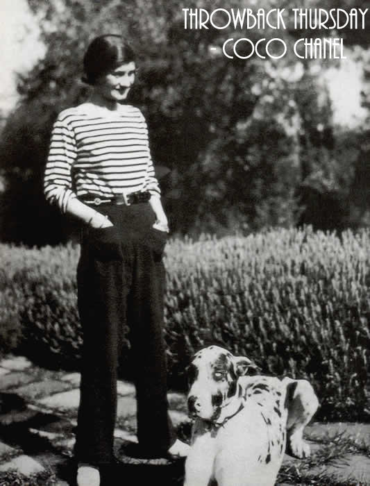 Marinière et pantalon en 1928