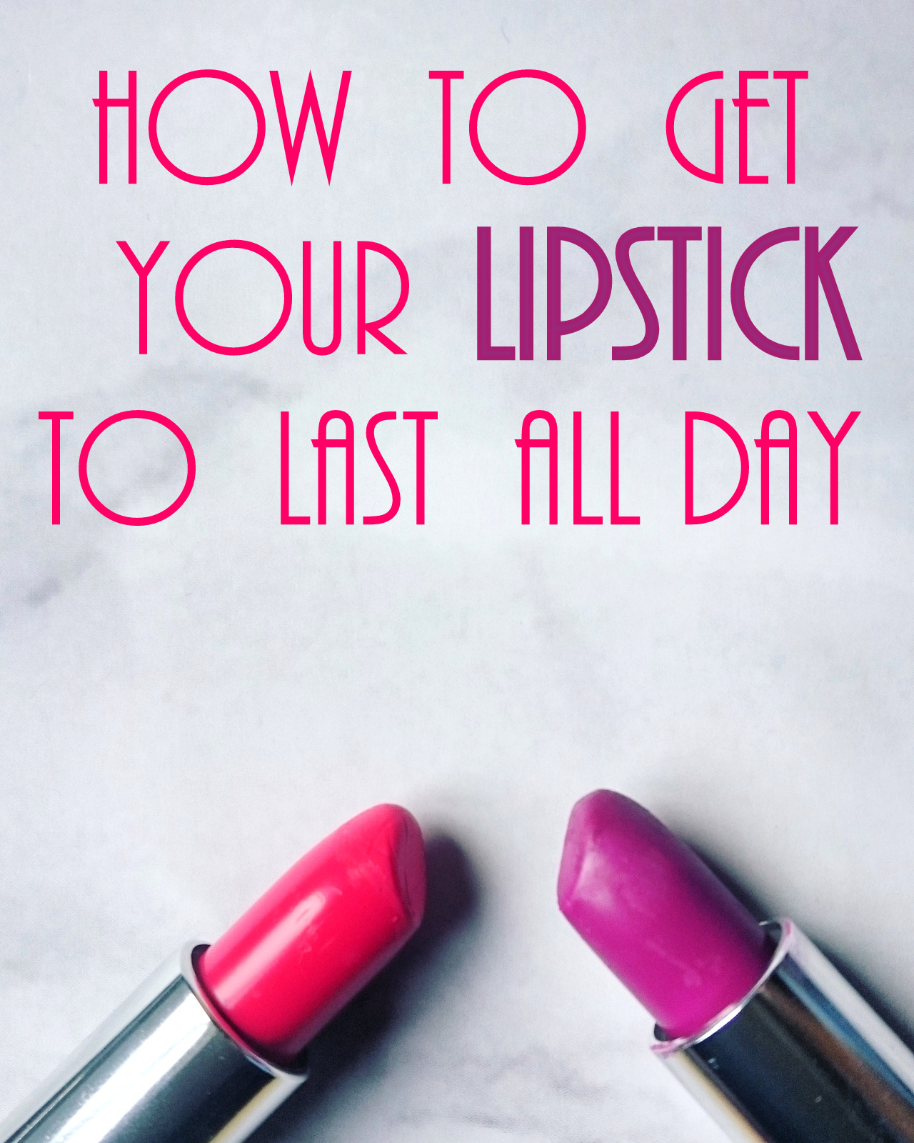 How To Get Your Lipstick Lasting All Day