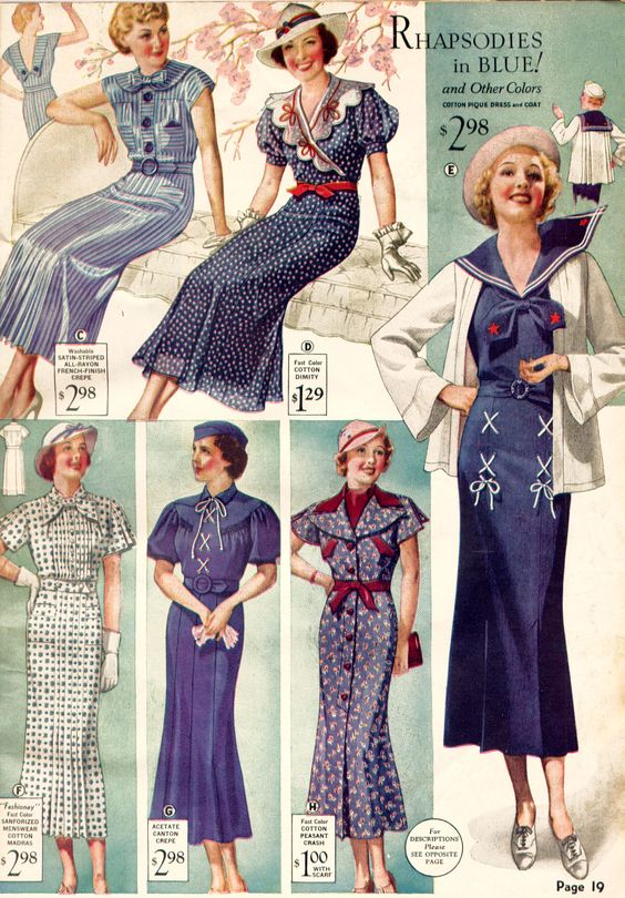 1930s dresses History