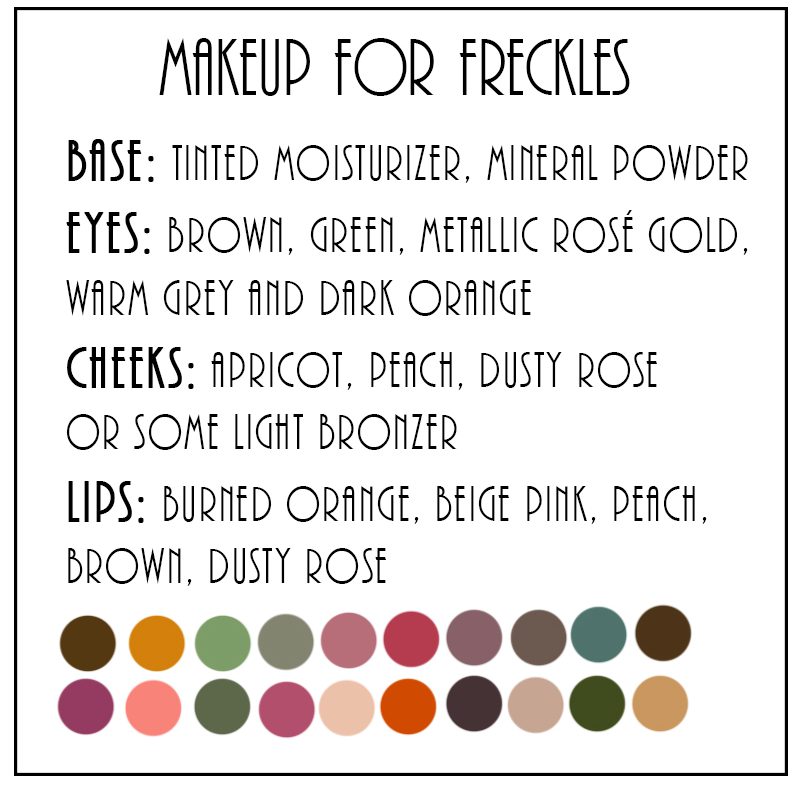 makeup for freckles