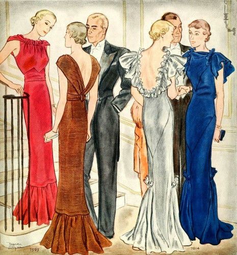 1930s Evening Gowns | The Fashion Folks