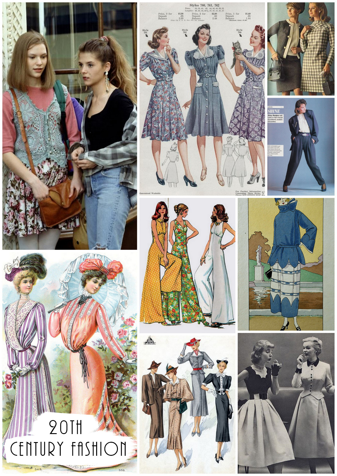 A Quick Guide To The 20th Century  Fashion The Fashion Folks