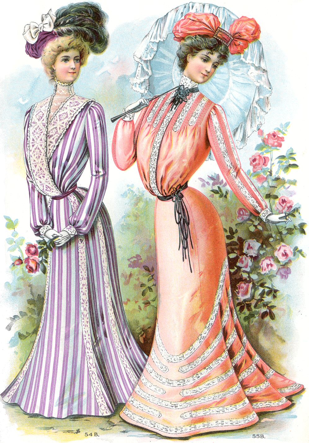 Historia de la moda del siglo XX 1900 - 1910 | The Fashion Folks