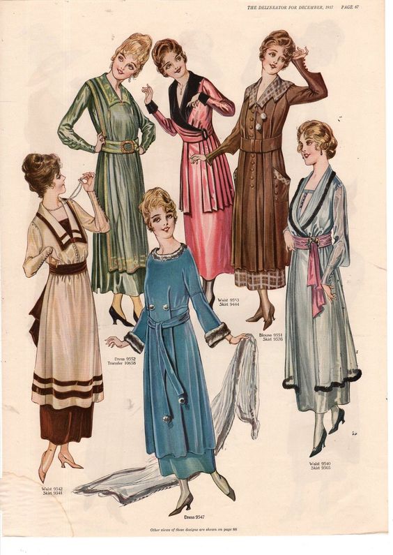 20th Century  Fashion History 1910 1920 The Fashion Folks