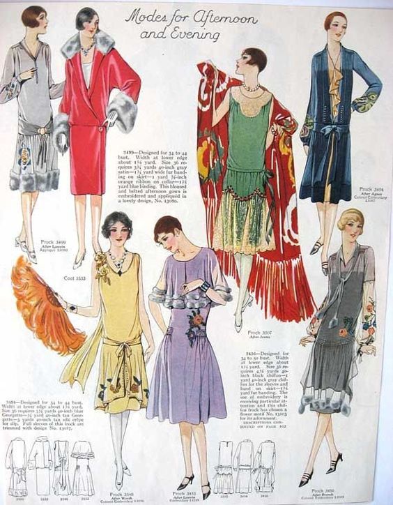 20s women's fashion