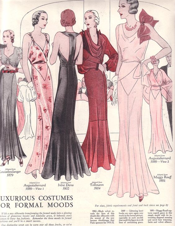 20th Century Fashion History: 1930 – 1940