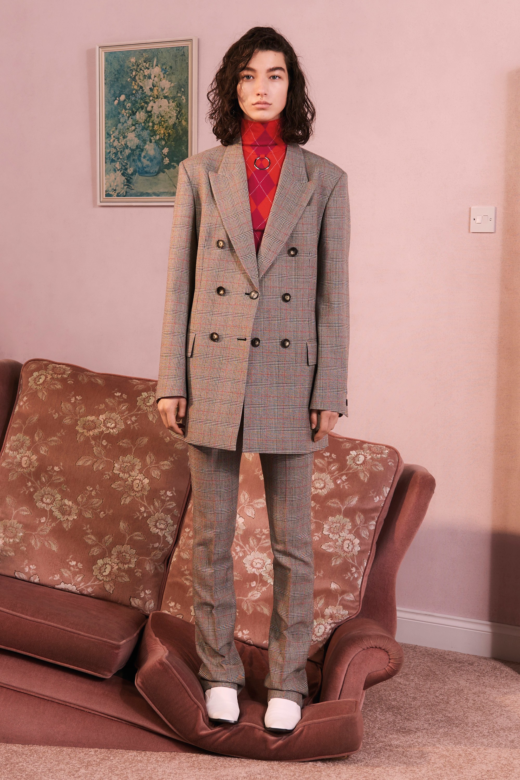 Trend Alert Oversized Check Blazers Fall 17 The Fashion Folks