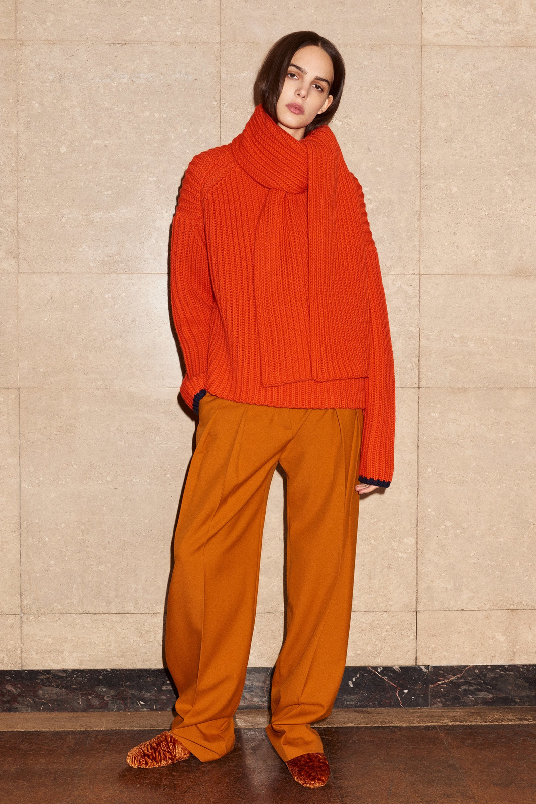 Oversized Knitted Sweater Fall 2017 - Victoria Victoria Beckham Pre-Fall 2017