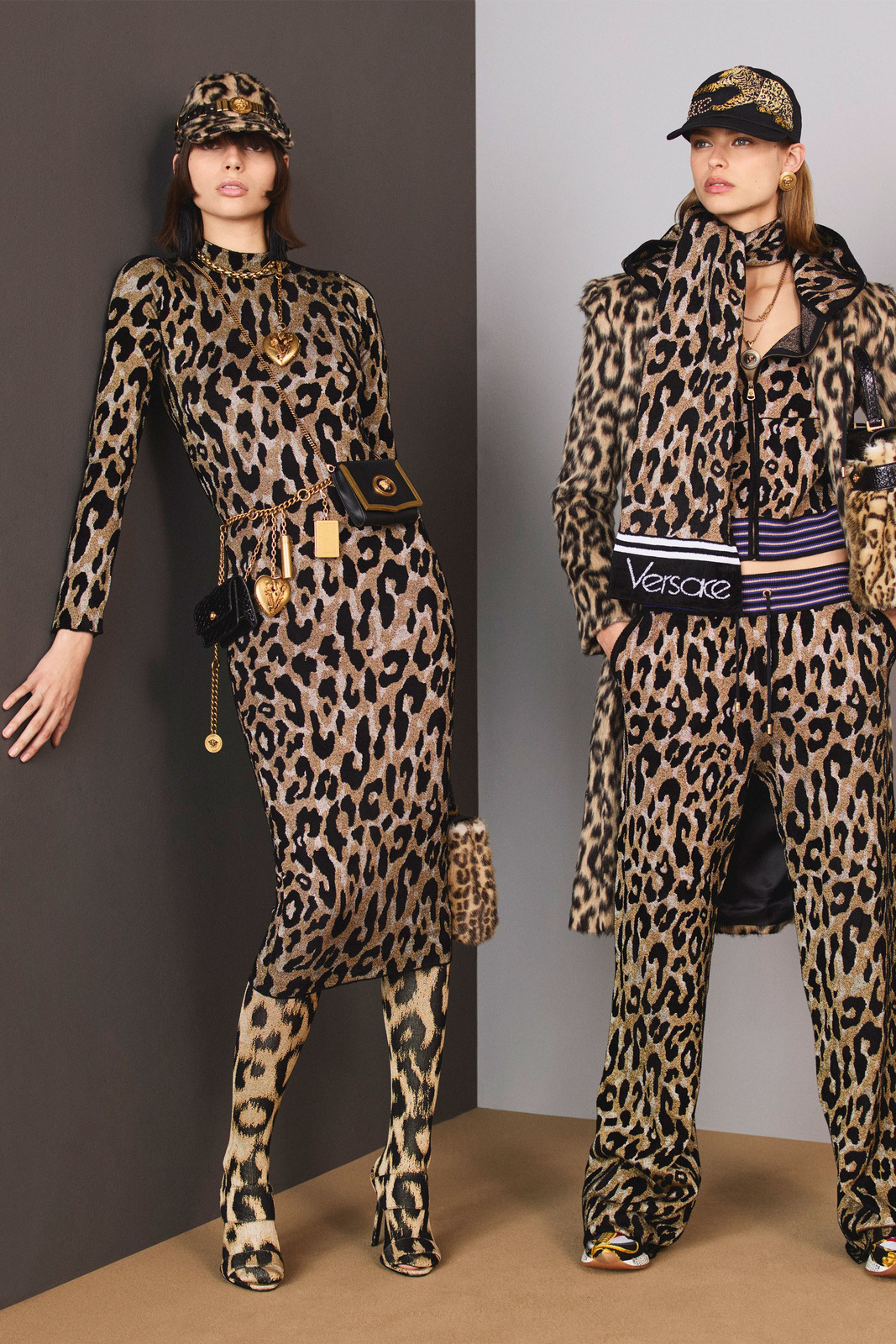 Leopard Print 2018 - Versace Pre-Fall 2018