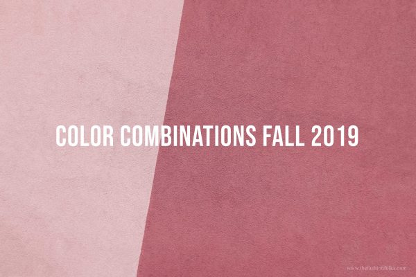 Color Combinations Fall 2019