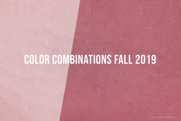 Color Combinations Fall 2019