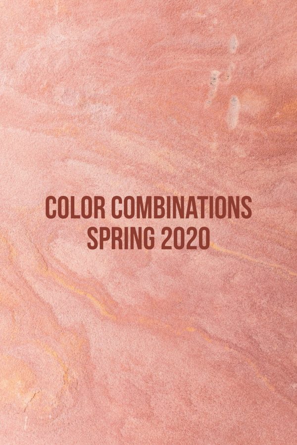 Color Combinations Spring 2020