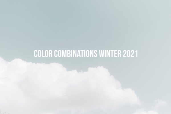 Color Combinations Winter 2021