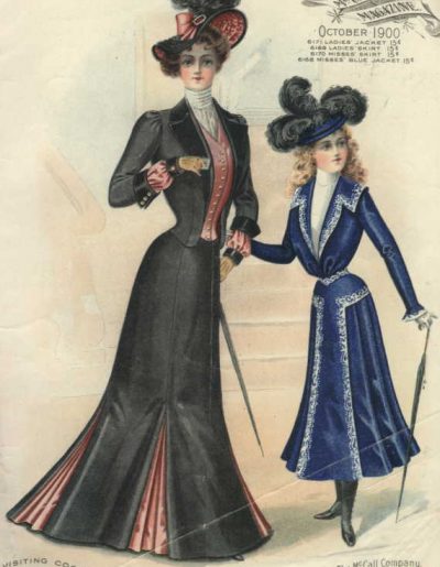 20th century fashion history 1900 - 1910 | The Fashion Folks